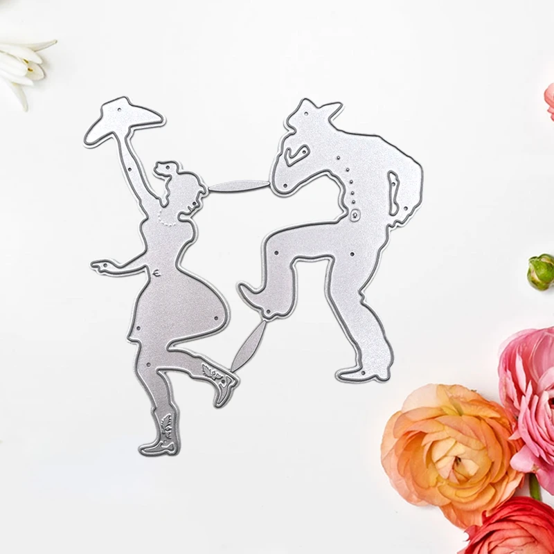 

Silver Cutting Dies 3D Metal Stencil Template for DIY Craft Handmade Embossing Scrapbooking DIY Card Crafts Making