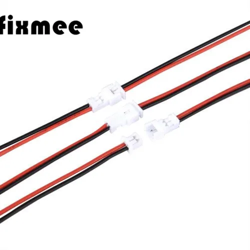 Fixmee 10 пар JST 1 25 мм 2 Pin Micro Male Female Plug 100 провода кабели|wire cable|2 pin cablecable |