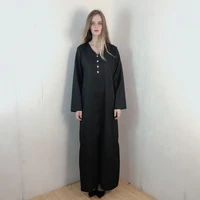 f111dubai turkish muslim dress slim elegant kimono dress arabian solid color dress