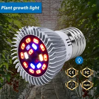 grow light plant lamp full spectrum led e27 greenhouse led phyto lamp 18w e14 led growing lights for indoor flower seedling bulb