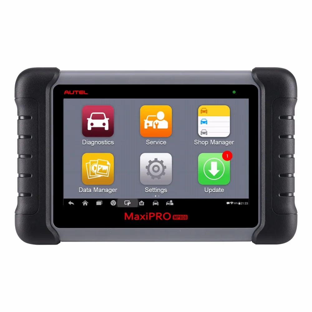 AUTEL MaxiPRO MP808 OBD2 автомобильный сканер OBDII диагностический инструмент кодирование