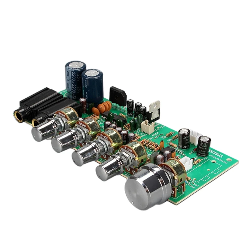 

L21D PT2399 Tone Board Preamp Tone Controller For Amplifier Board Pre-amplifier TL074 Dual AC12~15V