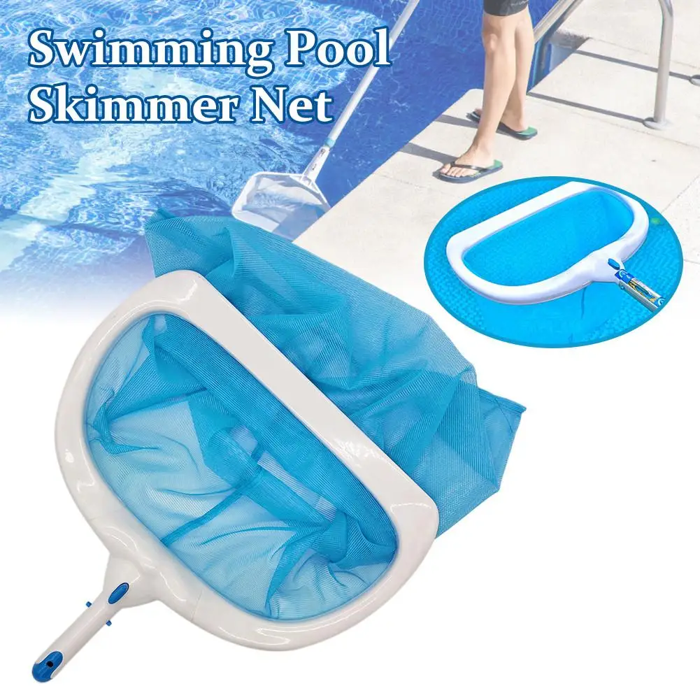 Swimming Pool Accessories Skimmer Net Rubbish Cleaning Rake Leaf Mesh Deep Bag Water Surface Debris | Спорт и развлечения
