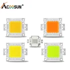 Светодиодный чип Cob 10 Вт, 9-12 В, 20 Вт, 30 Вт, 50 Вт, 100 Вт, 30-36 в