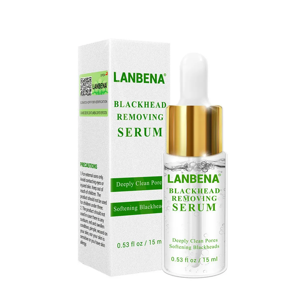 LANBENA Удаление угрей сывороточная эссенция глубокие поры акне прыщи бережное