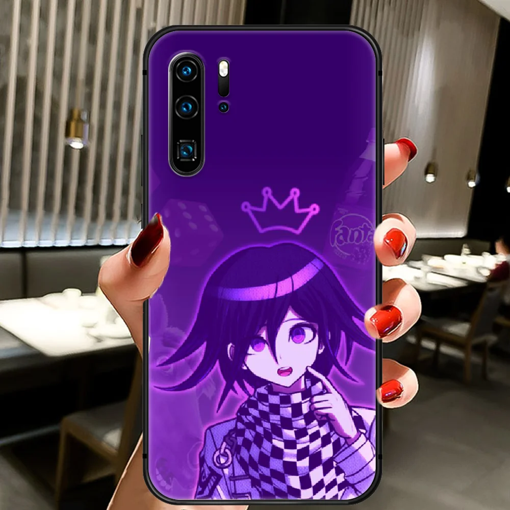 

Danganronpa Kokichi Oma Anime Phone Case Cover Hull For Huawei P8 P9 P10 P20 P30 P40 Lite Pro Plus Smart Z 2019 black Cell
