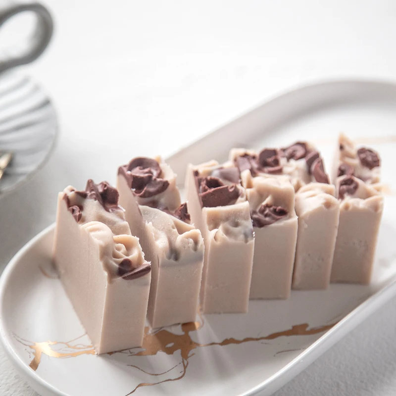 Большая прямоугольная силиконовая форма в виде Розы сделай сам для помадки торта