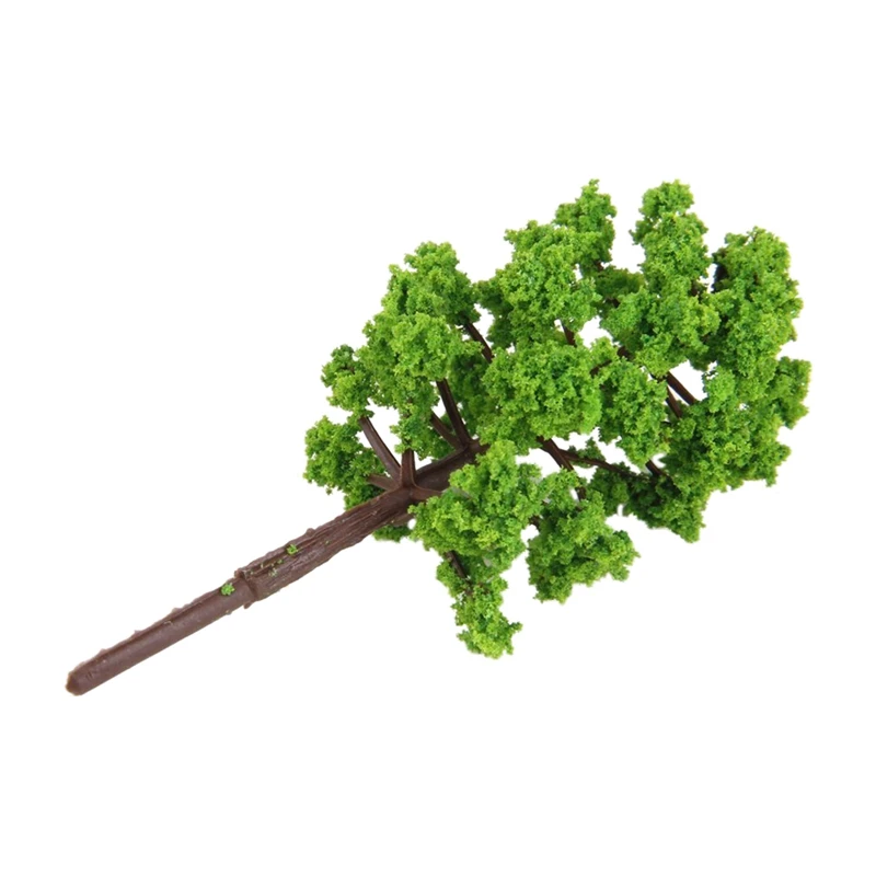 

Plastic Model Tree Train Railway Landscape 1: 100 20 pcs. Darkgreen