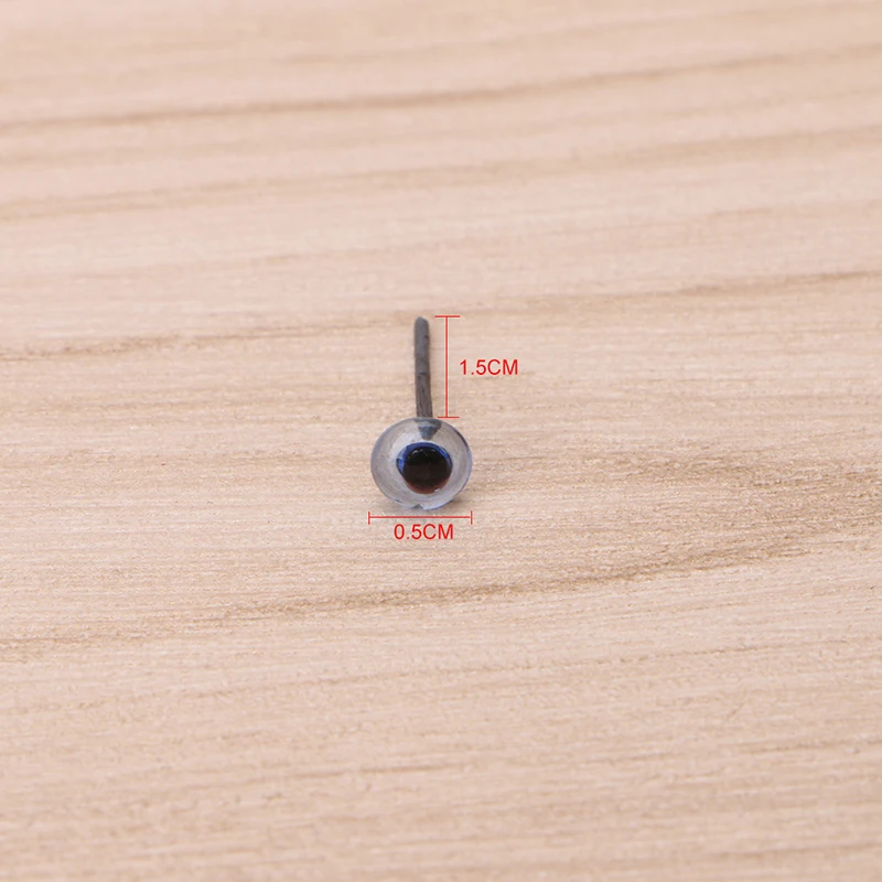 

150Pair 5mm Plastic Safty Eyes For Needle Felting Bear Doll Puppet Animal Crafts