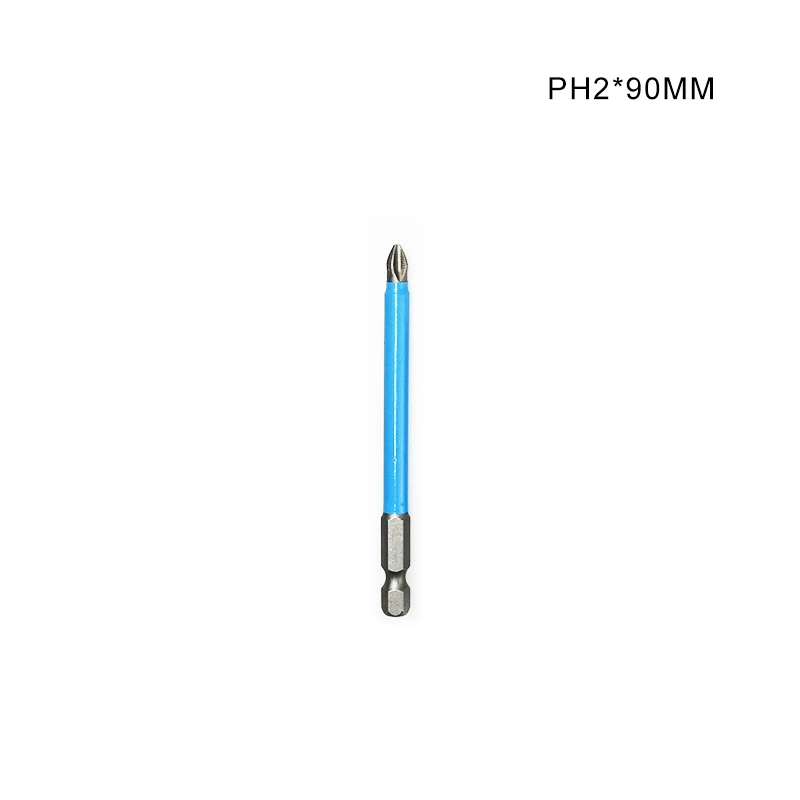 90mm SWDPORT PH2 противоскользящее сверло для электродрели магнитные ручные инструменты биты точность шестигранный хвостовик 50 мм 65 мм 70 мм 90 мм 127 мм 150 мм бит - Цвет: 90mm