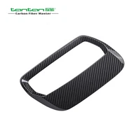 tantan outer accessories carbon fiber air outlet cover front hood engine for ford mustang auto part sticker