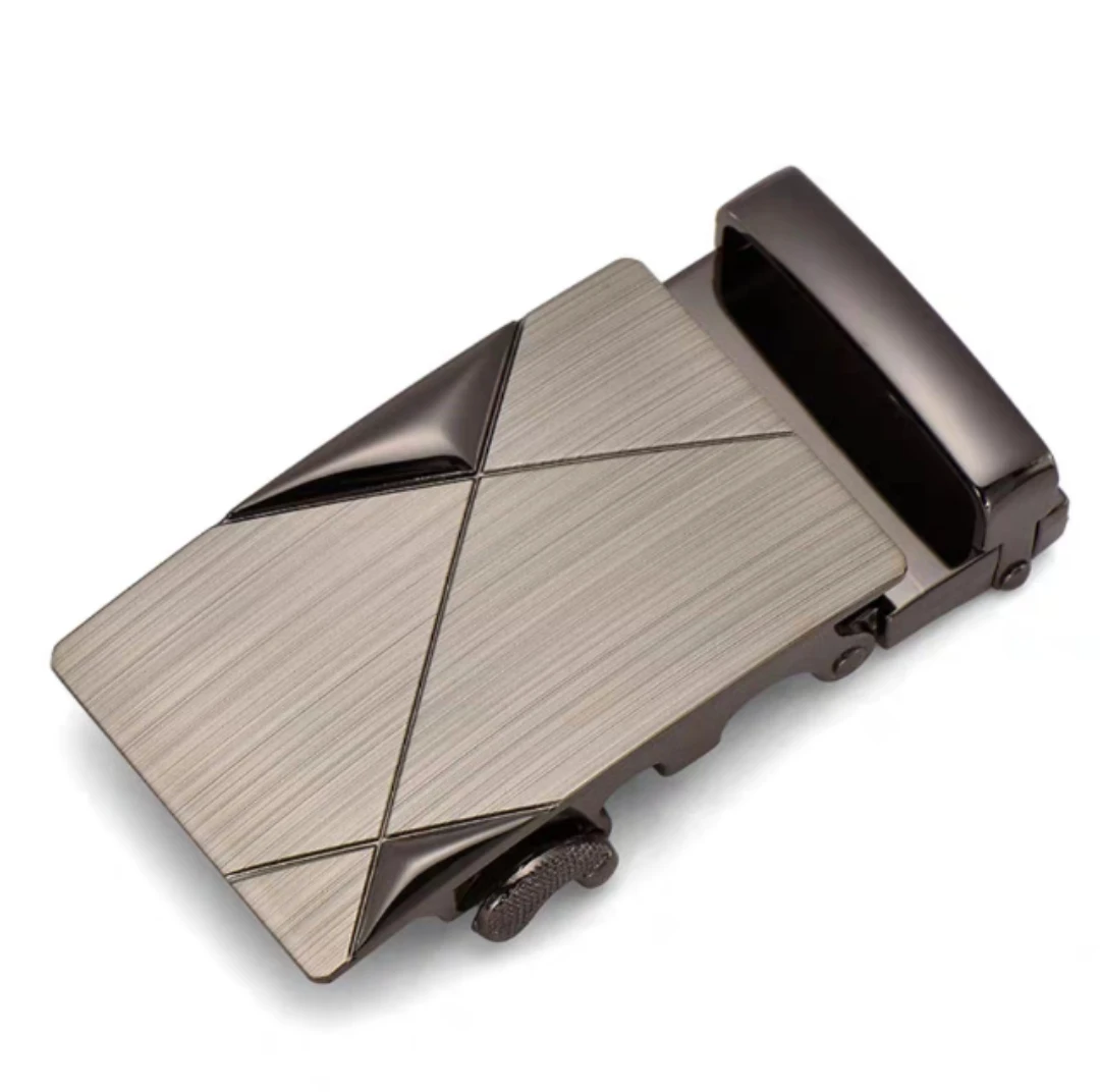 

Fashion Men's Business Alloy Automatic Buckle Unique Men Plaque Belt Buckles for 4cm Ratchet For Leather Belt Accessories