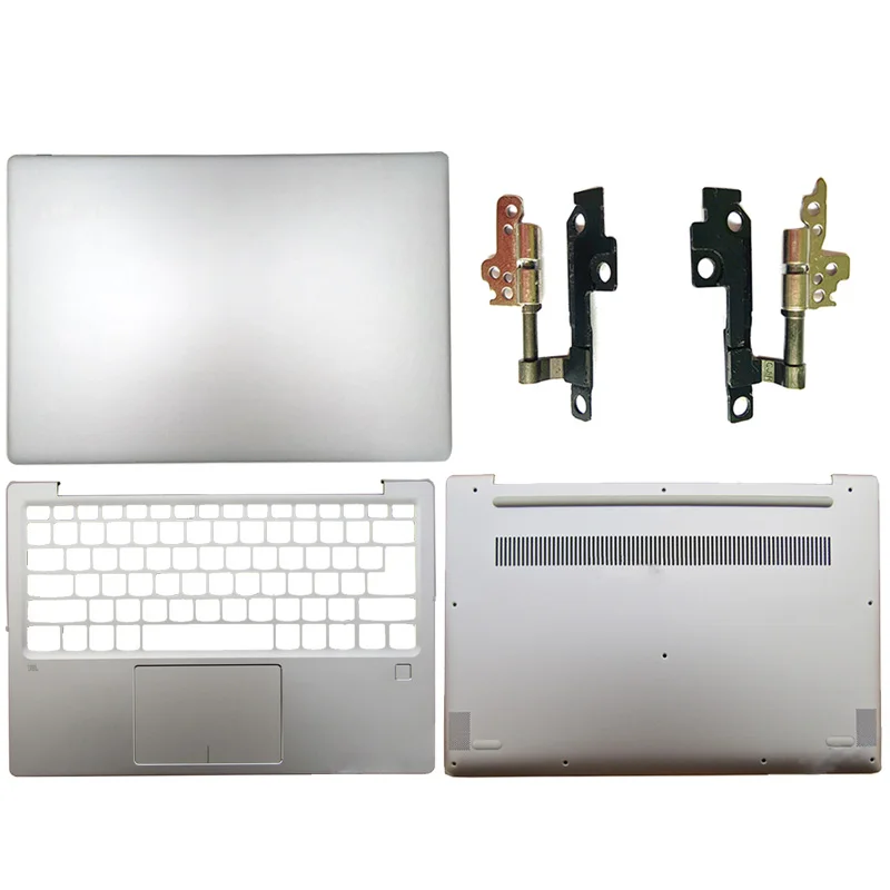 

NEW Laptop Case Silver LCD Back Cover/Hinges/Palmrest/Bottom Case For Lenovo Ideapad 720S-13 720S-13IKB 720S-13ARR