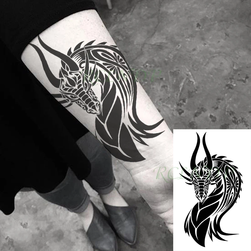 

Waterproof Temporary Tattoo Sticker Cool Dragon Fashion Design Fake Tatoo Flash Tatto Arm Leg Body Art for Women Men