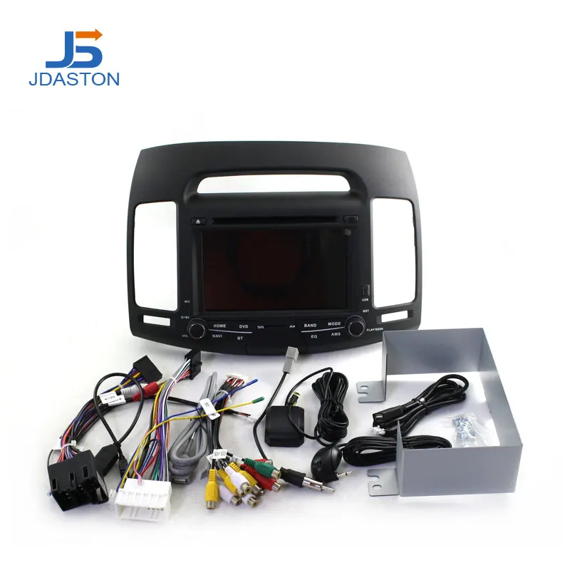 JDASTON 7 дюймов Android 10,0 автомобильный dvd-плеер для HYUNDAI ELANTRA 2007-2011 Мультимедиа gps навигация 2 Din автомагнитола аудио стерео