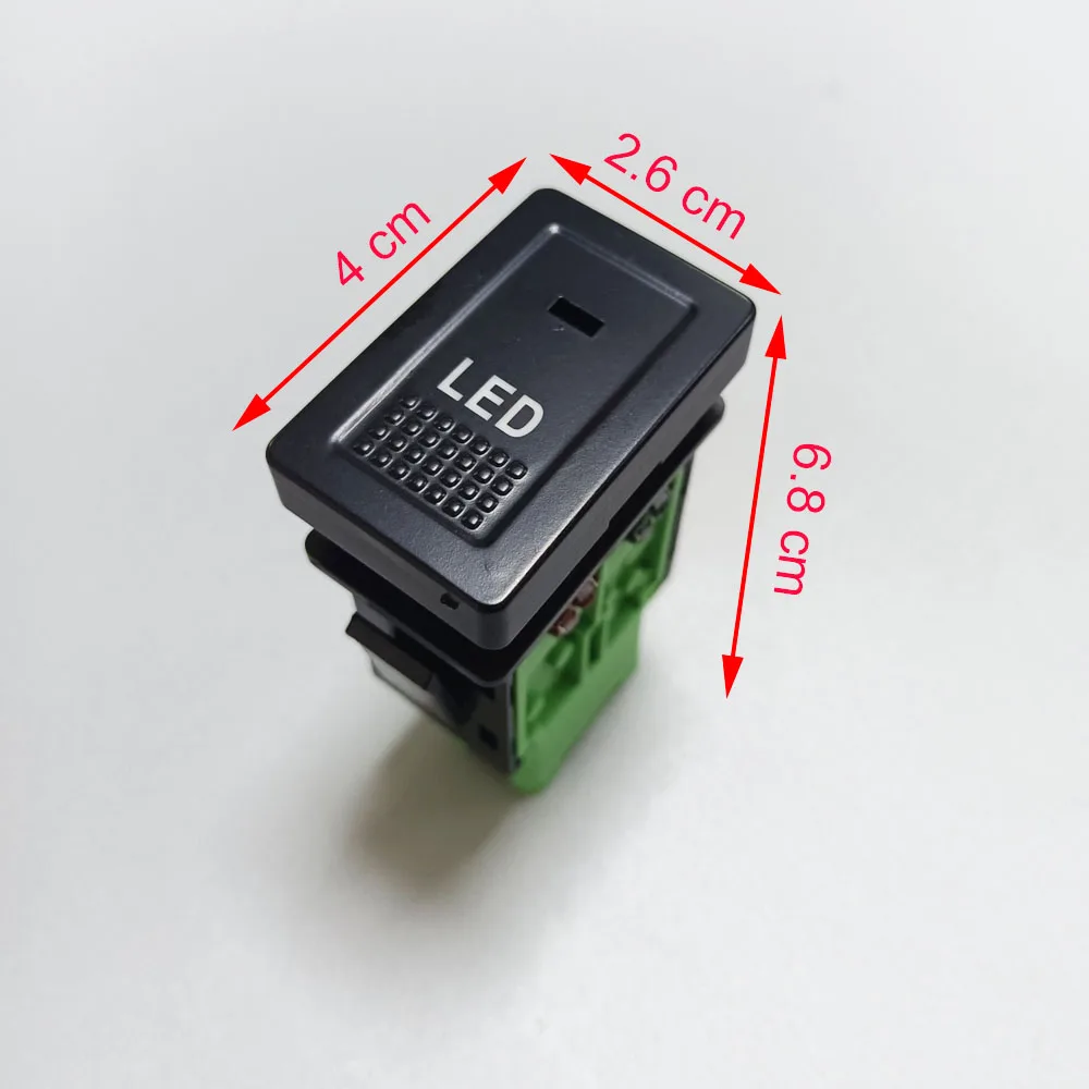 Автомобильный светодиодный выключатель питания ВКЛ./ВЫКЛ. Светильник световая