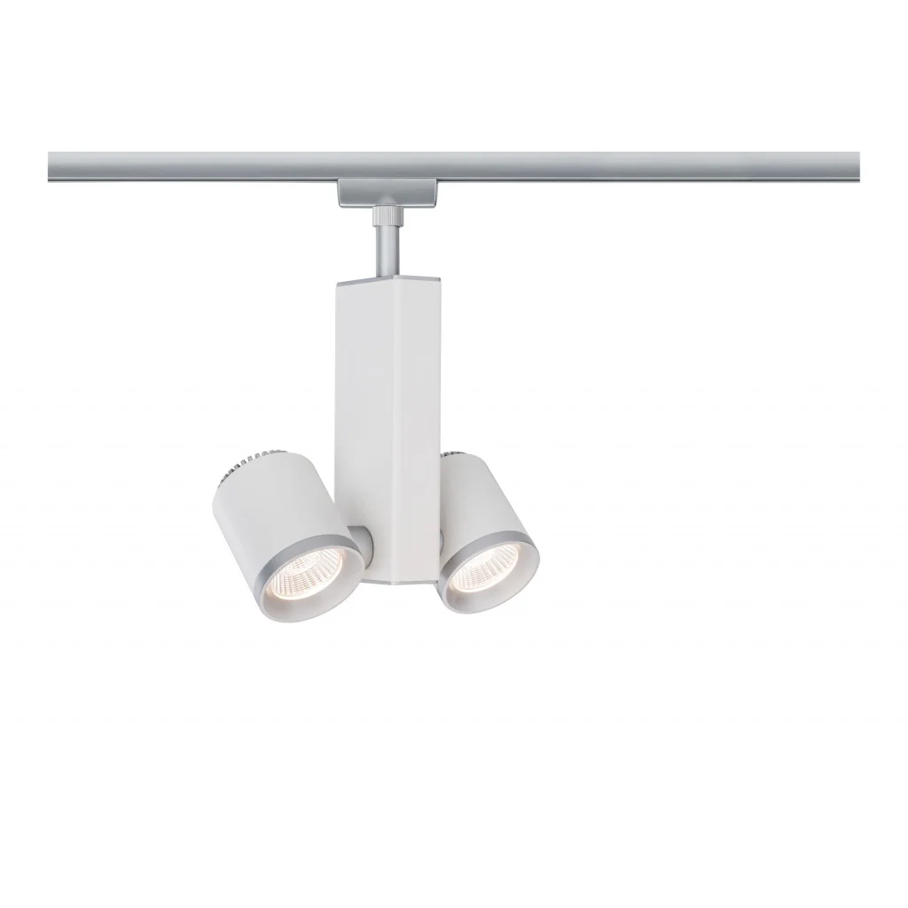 95211 URail Spot TecLED II 2x8W Chr m|Рельсовый светильник| |