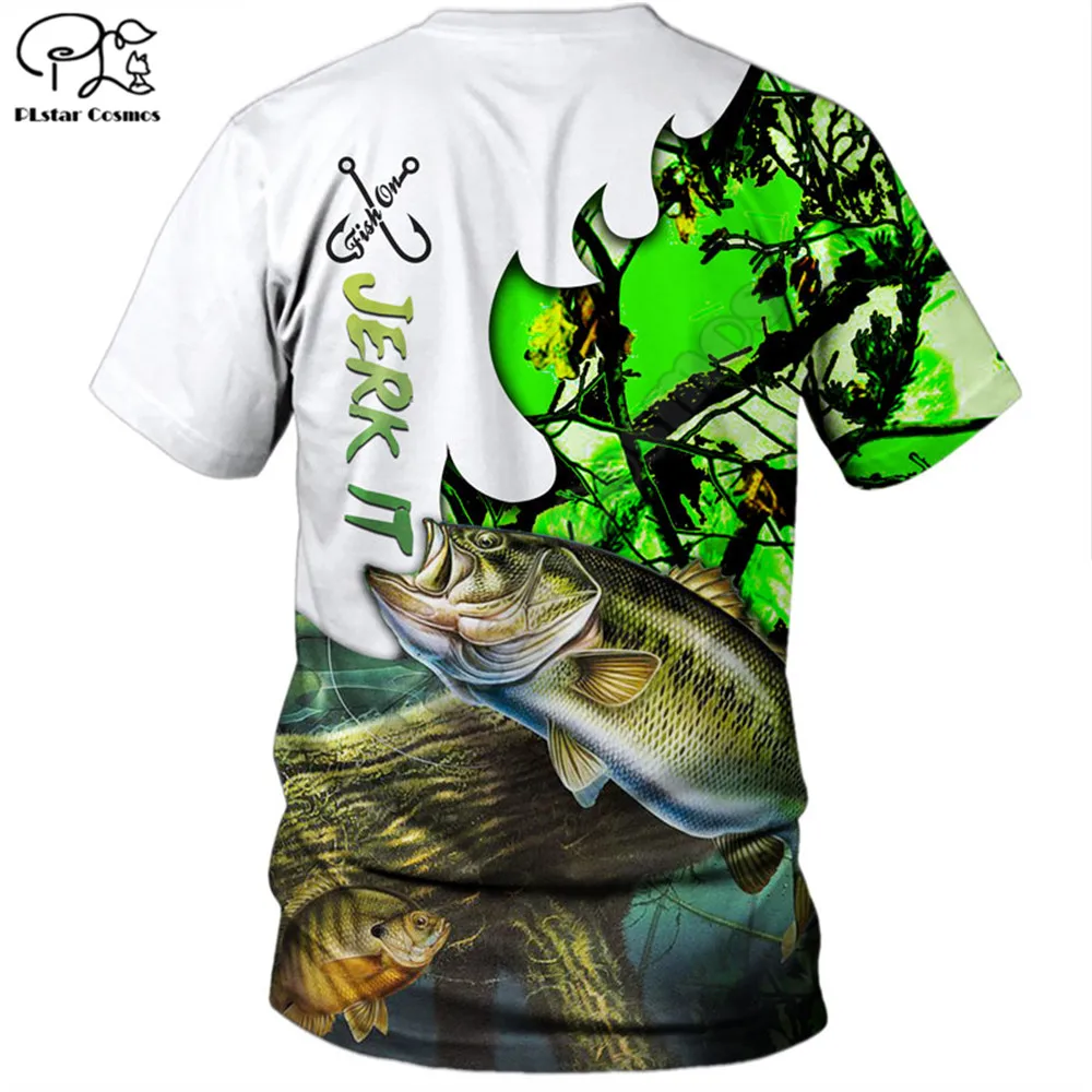 

fish Raeper 3D all over printed t shirts summer short sleeve women men hip hop Tshirt harajuku streetwear tees drop shipping