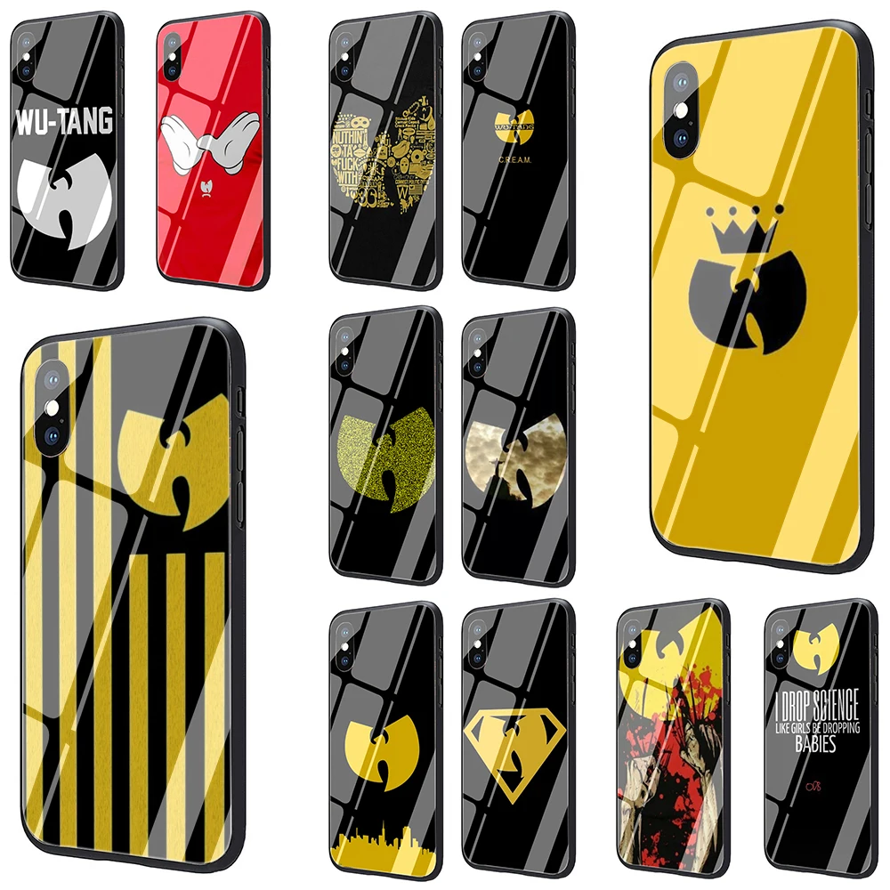 Чехол Wu Tang для телефона из закаленного стекла чехол iPhone SE 2020 5 дюймов флэш 6 6s Plus 7 8 X