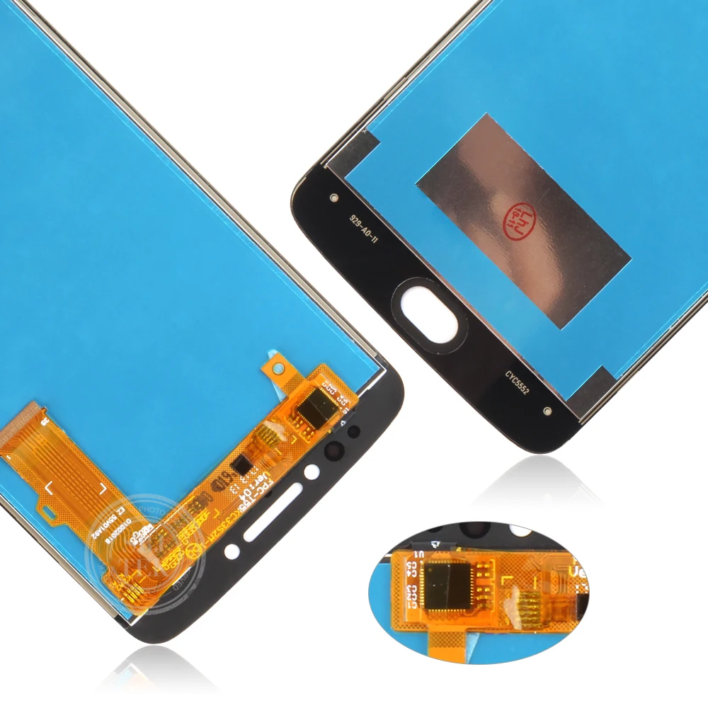 100% протестированный ЖК дисплей для Motorola Moto E4 Plus сенсорный экран дигитайзер