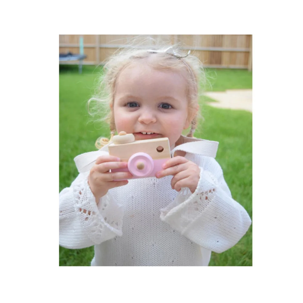 

Wooden Kids' Room Hanging Decor Photo Props Birthday Christmas Gift (White)