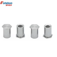 bsos m3 20 blind hole threaded standoffs self clinching feigned crimped standoff server cabinet sheet metal spacer pcb rivet nut