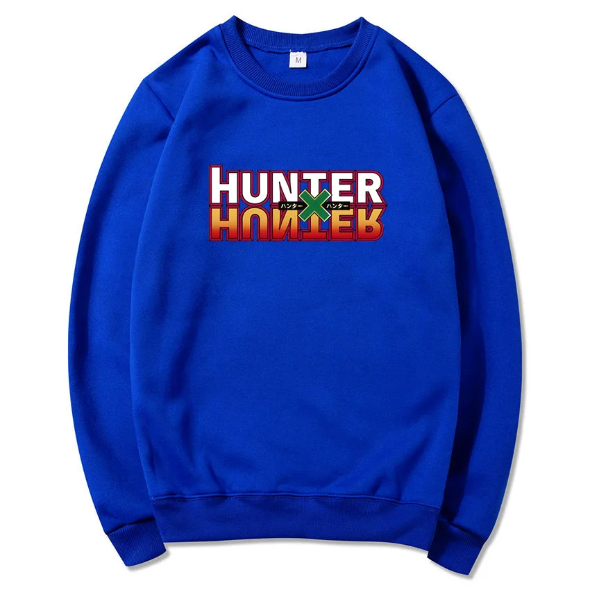 

Japan Anime Kawaii Hunter x Hunter Sweatshirt Fleece Warm Cotton Hoodies Men Women Harajuku Streetwear Pullover Hip Hop Tops