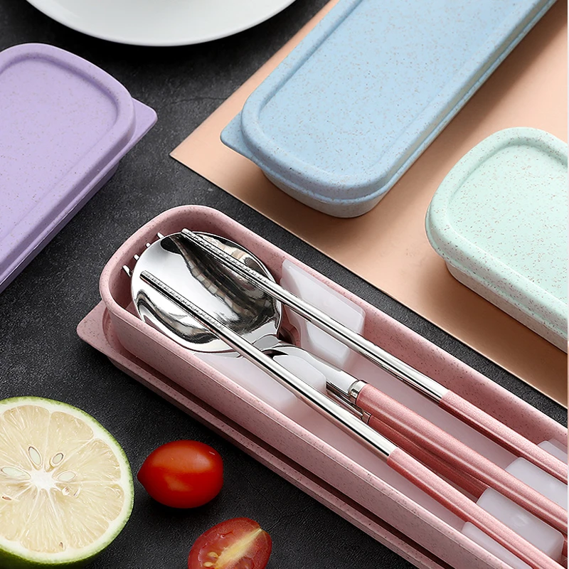 Набор посуды Высококачественная посуда из нержавеющей стали столовые приборы