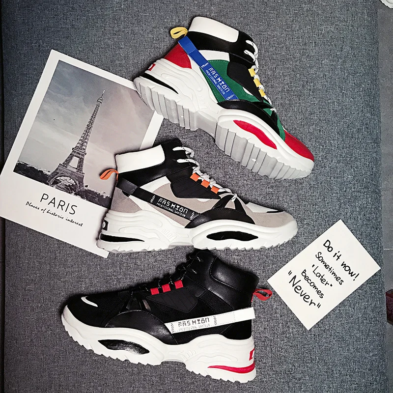 Модные кроссовки для мужчин повседневная обувь на шнуровке дышащая мужская