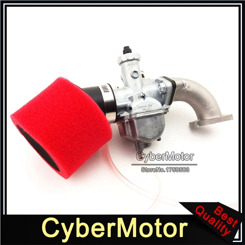 Mikuni 26 мм карбюратор VM22 Carb в сборе красный 38 воздушный фильтр для 110cc 125cc 140cc