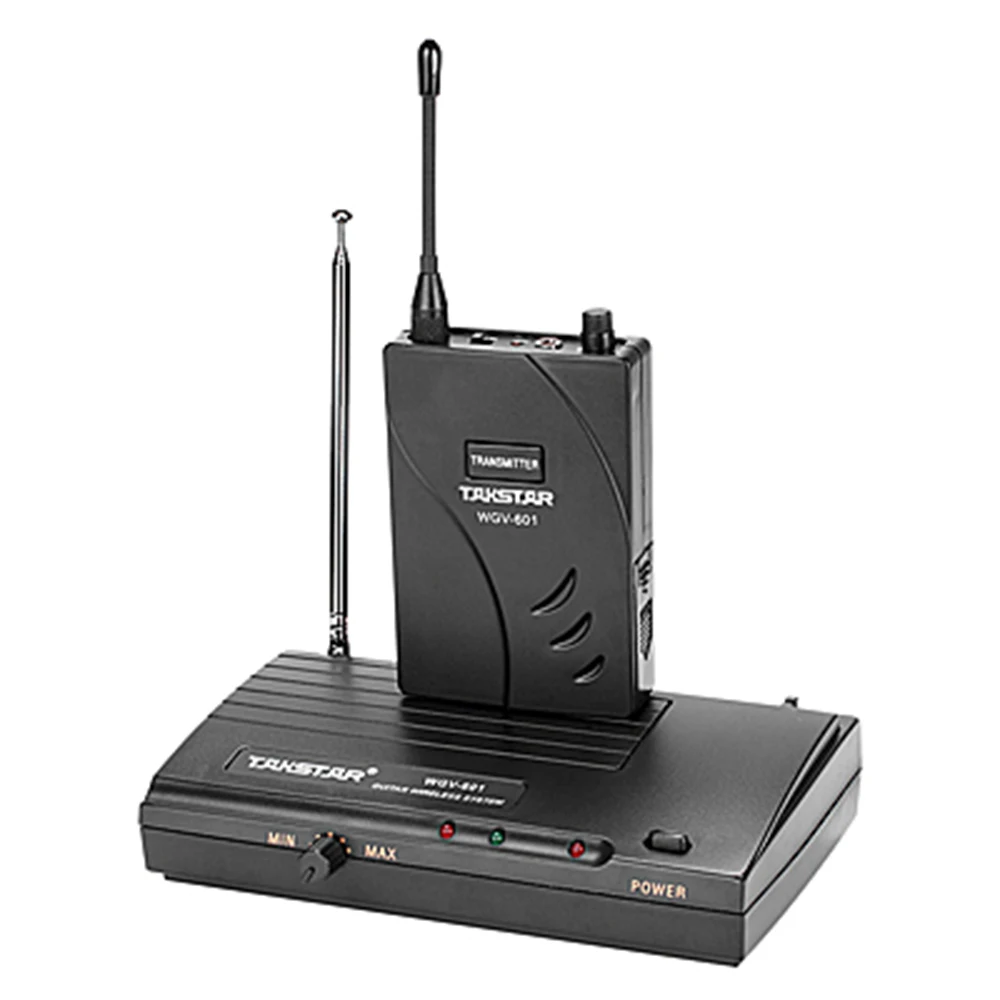 

Takstar WGV-601 Guitar Wireless Audio System Professional Transmitter AND Receiver For Electric Bass Guitar Playing