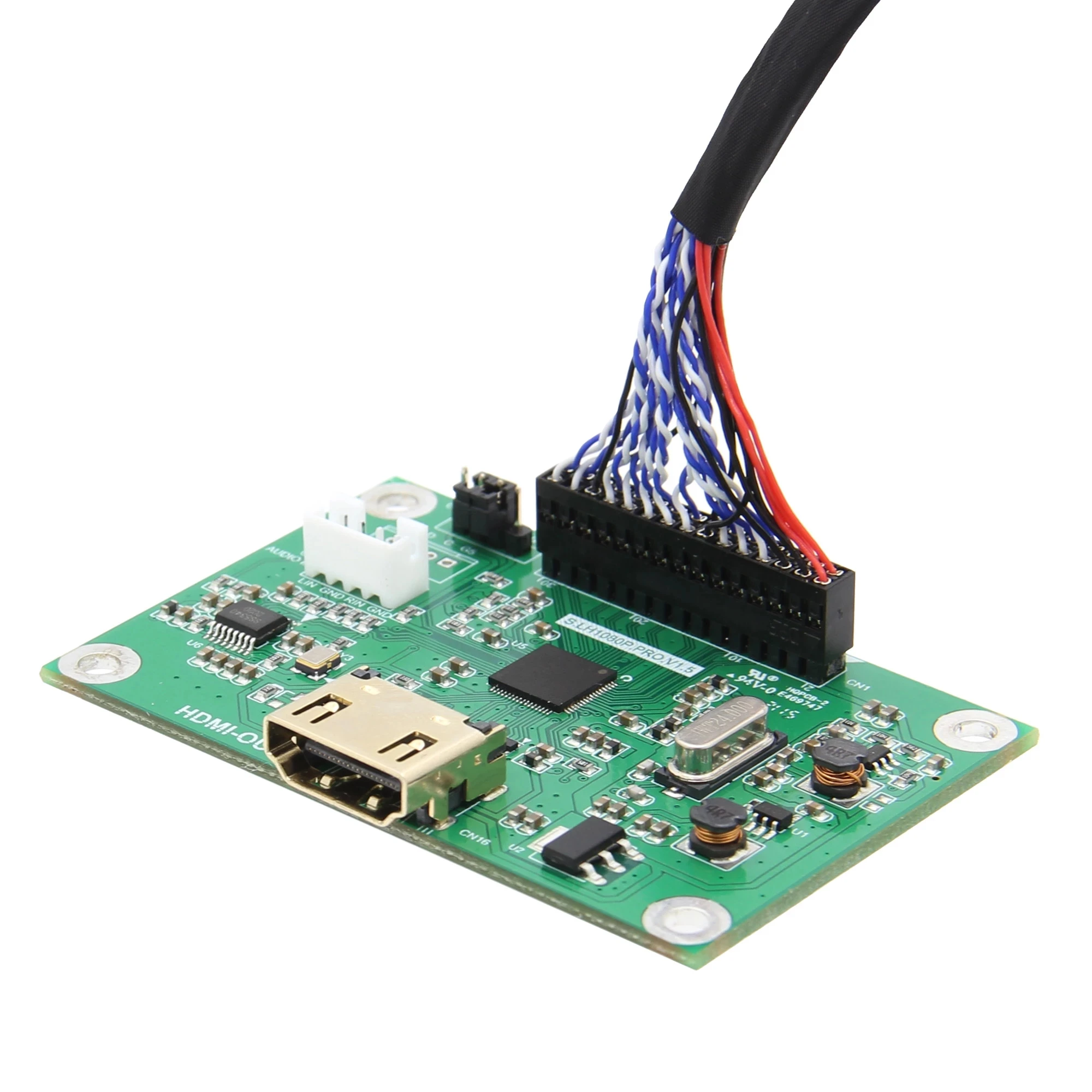 

Новый LVDS для платы Dual 8, поддержка разрешения стандарта 1080P + LVDS для кабеля HDM
