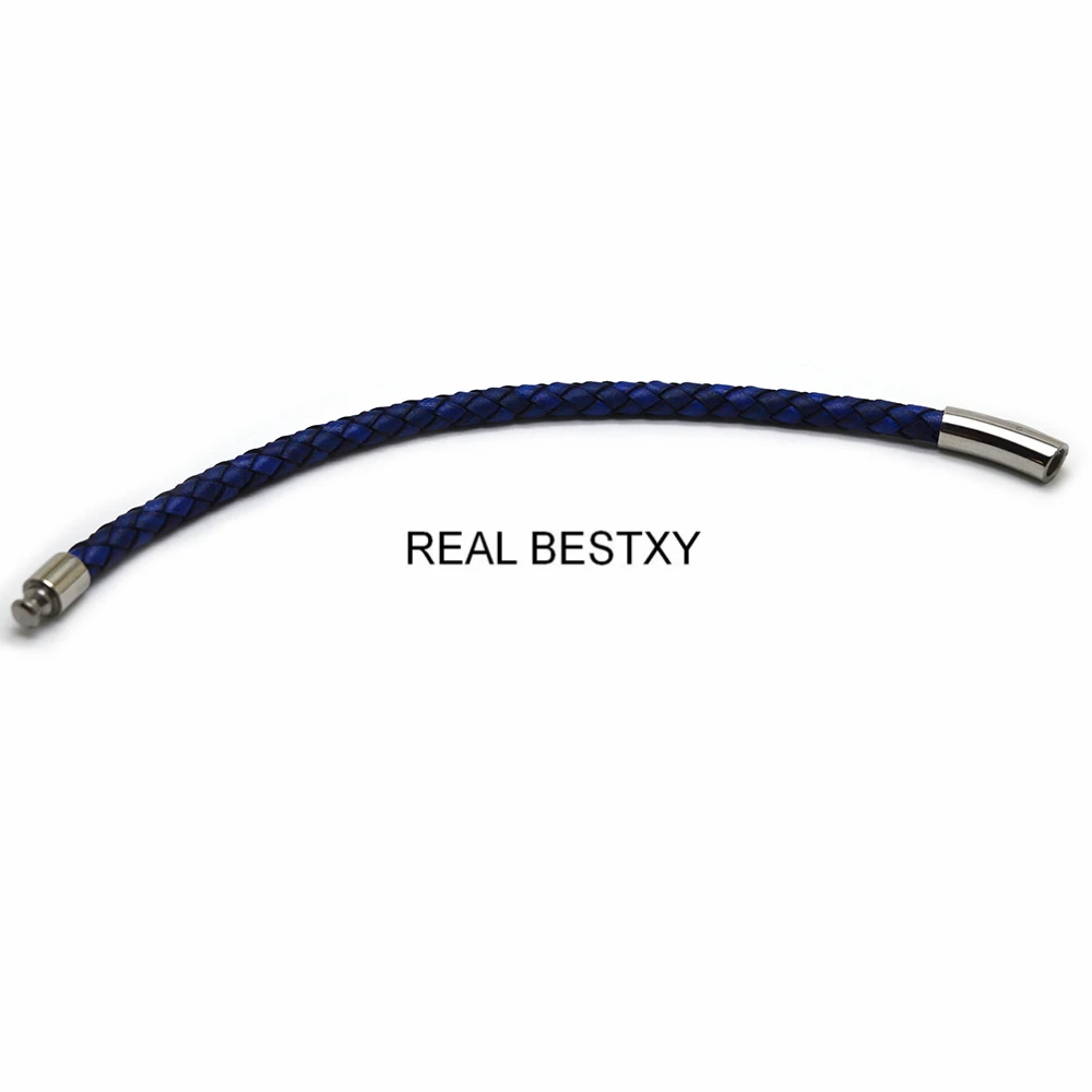 Браслет из натуральной кожи с гравировкой логотипа для мужчин и женщин |