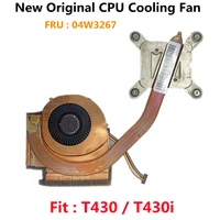 new original cpu cooler cooling fan heatsink for lenovo thinkpad t430 t430i uma integrated graphics 04x3787 04w3267 04w3268