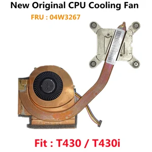 new original cpu cooler cooling fan heatsink for lenovo thinkpad t430 t430i uma integrated graphics 04x3787 04w3267 04w3268 free global shipping