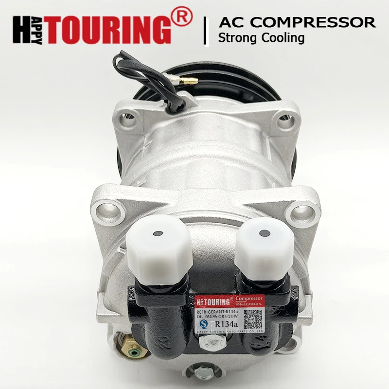 For TM15 RV Freightliner FC70 FS65 FL50 AC Compressor SAEJ639 2045011 2521152 43555011 48845011 10045011 58621 Z0006347a