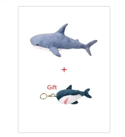 Милый плюшевый брелок в виде куклы мультяшной акулы подвеска для сумки ключей