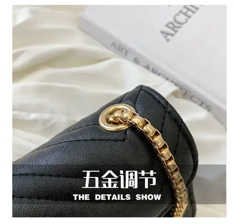 Женская сумка новинка 2019 мини на цепочке мессенджер Студенческая Корейская