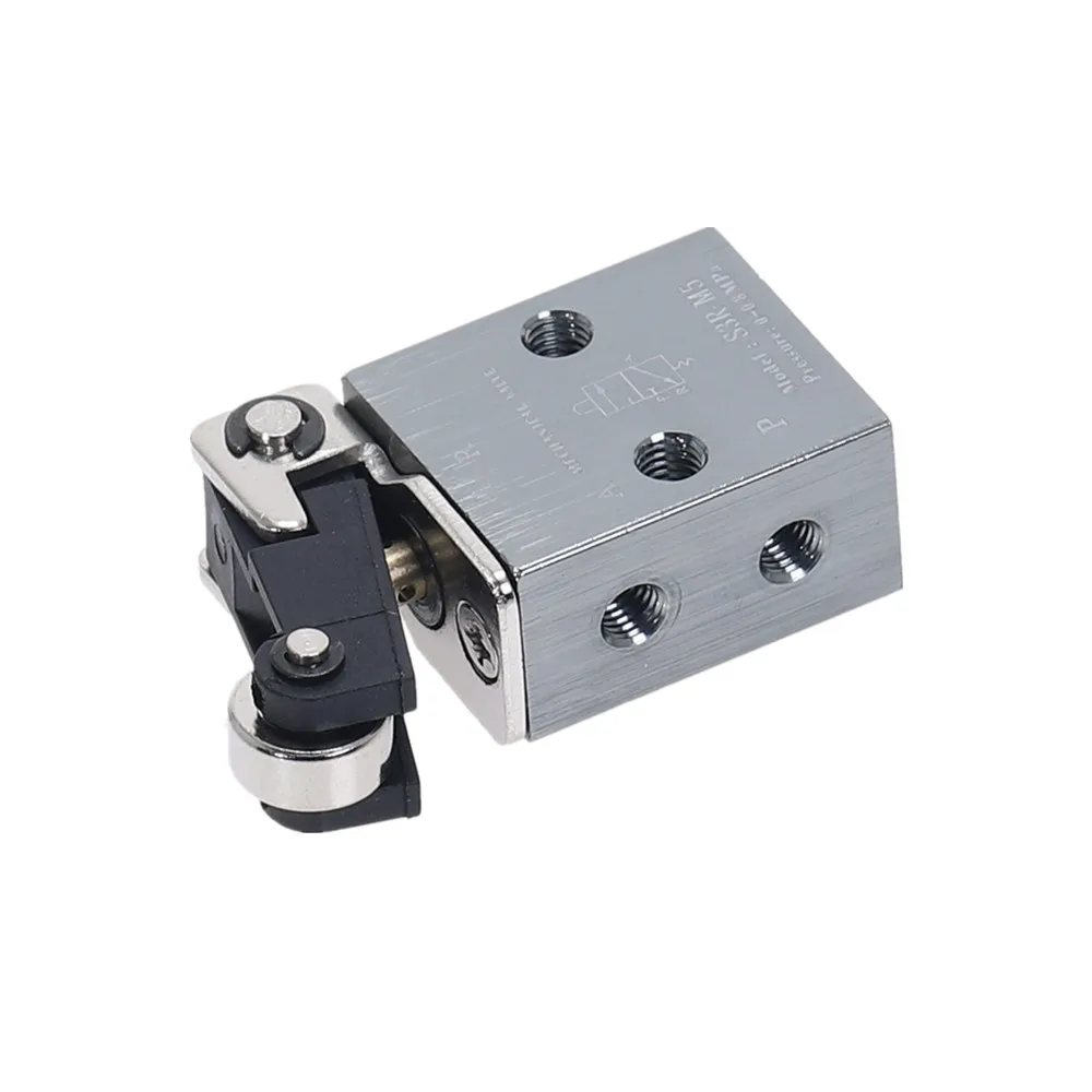 1 шт. механический клапан ручной рычаг с M5 &quotBSP дюймов 3 направления 2 положения |