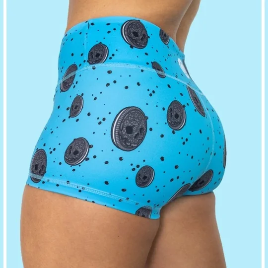 Женские шорты сексуальные с принтом Летние повседневные короткие брюки высокой