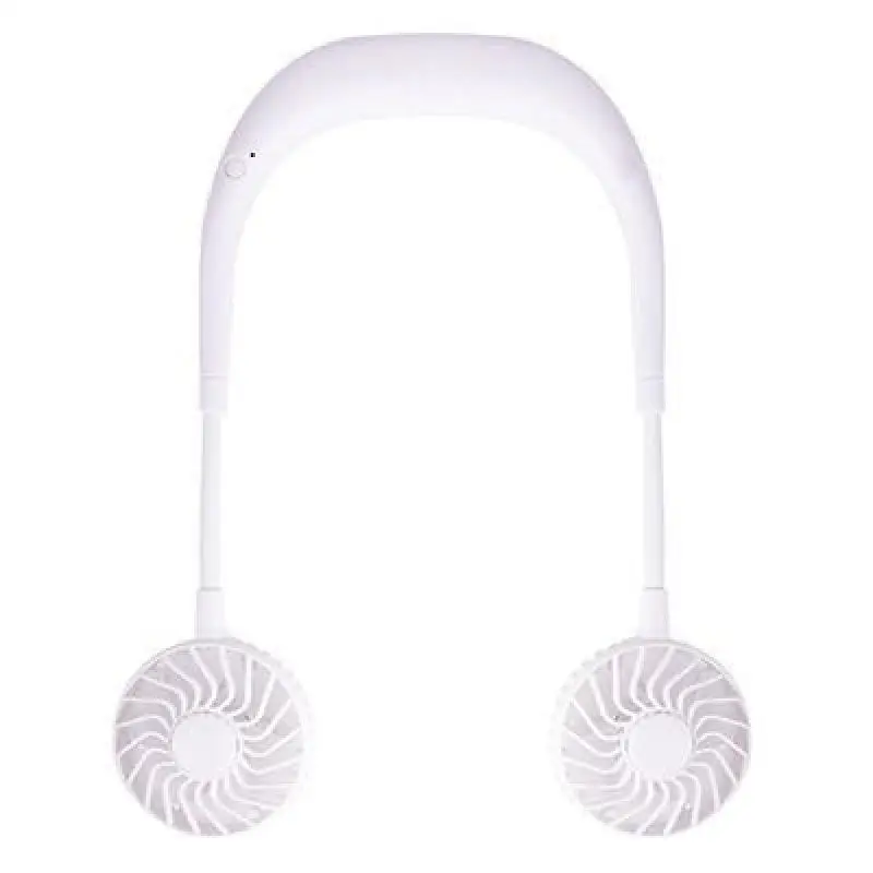 USB Перезаряжаемый мини спортивный вентилятор с шейным ремешком Настольный