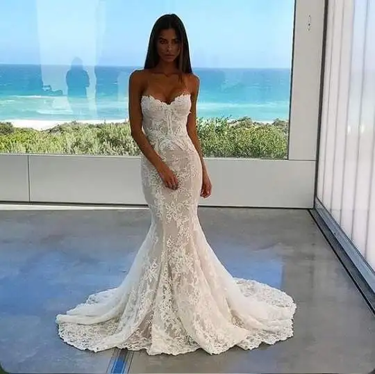 

Linglewei New Spring and Summer Women's Dress sexy bra lace dress