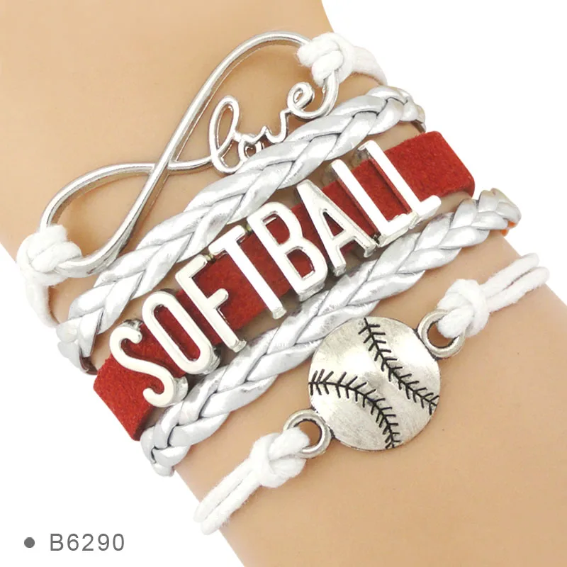 Шарм-Шарм Для Софтбола Infinity Love спортивный подарок для фанатов софтбола белые