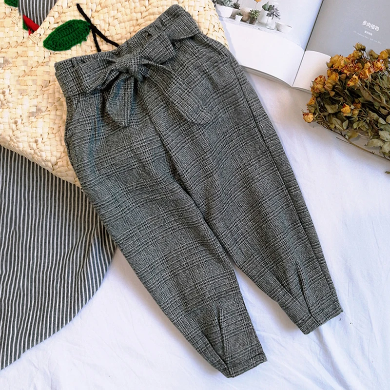 Детские брюки для девочек детская осенне зимняя одежда маленьких повседневные