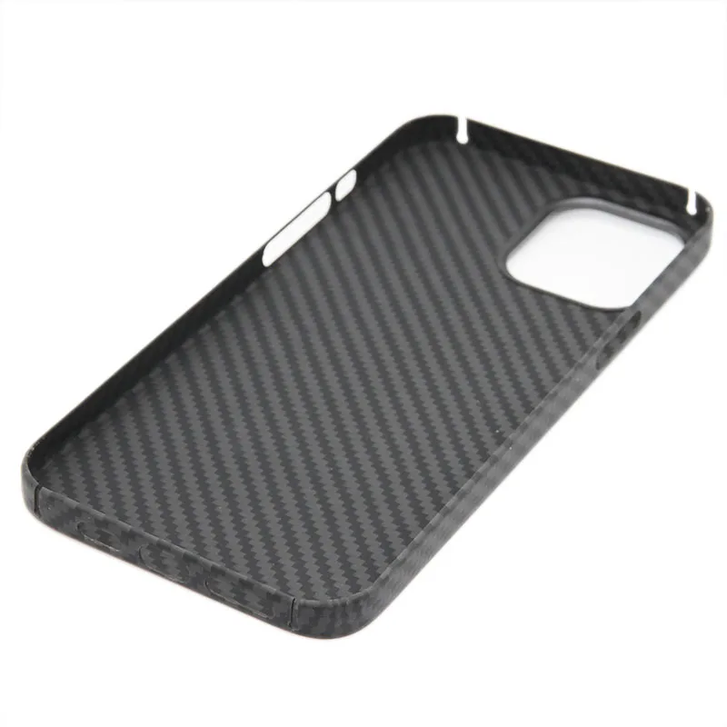 

CF skin Carbon fiber case For iPhone 12mini 12 Pro Max Ultra-thin, ultra-light, high-strength Aramid material phone case
