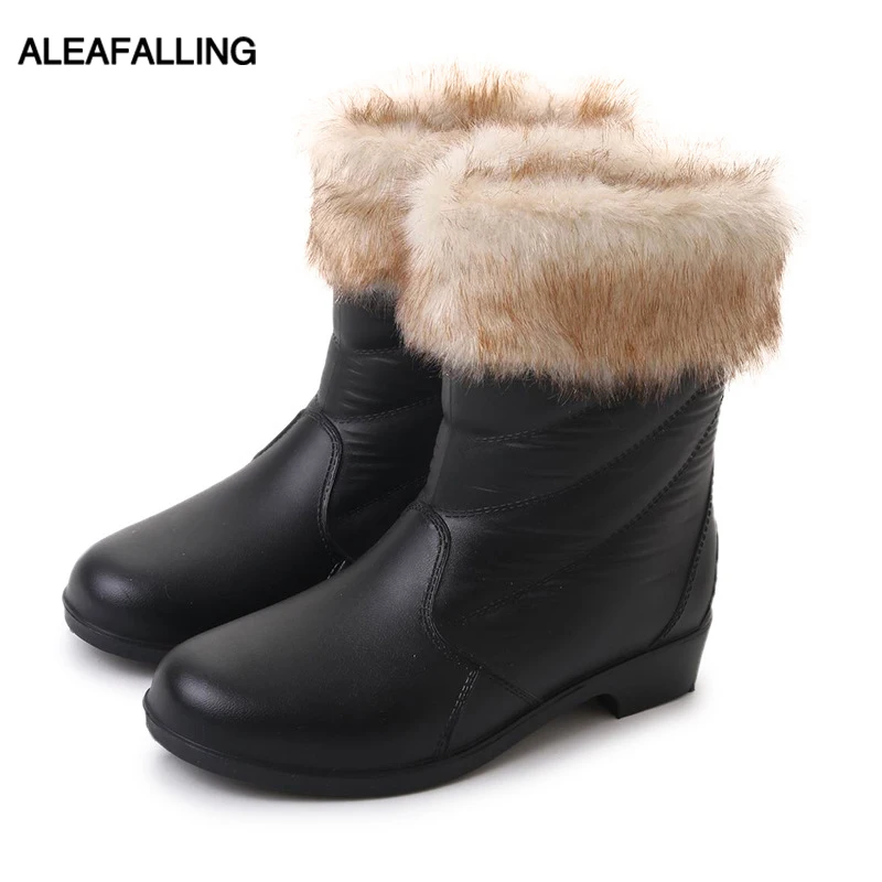 Сапоги Aleafalling женские резиновые высокие водонепроницаемые сапоги из