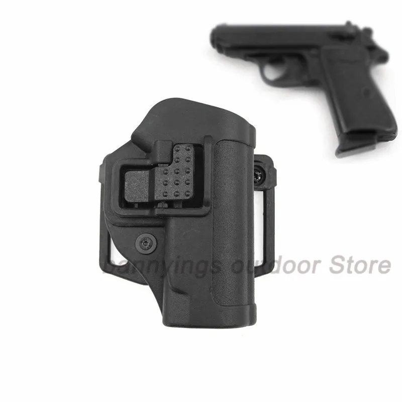 

CQC Tactical Gun Holster Walther PP/PPK/PPKS Hunting Concealment Quick Right Hand Airsoft Belt Loop Pistol Holster Case Pouch
