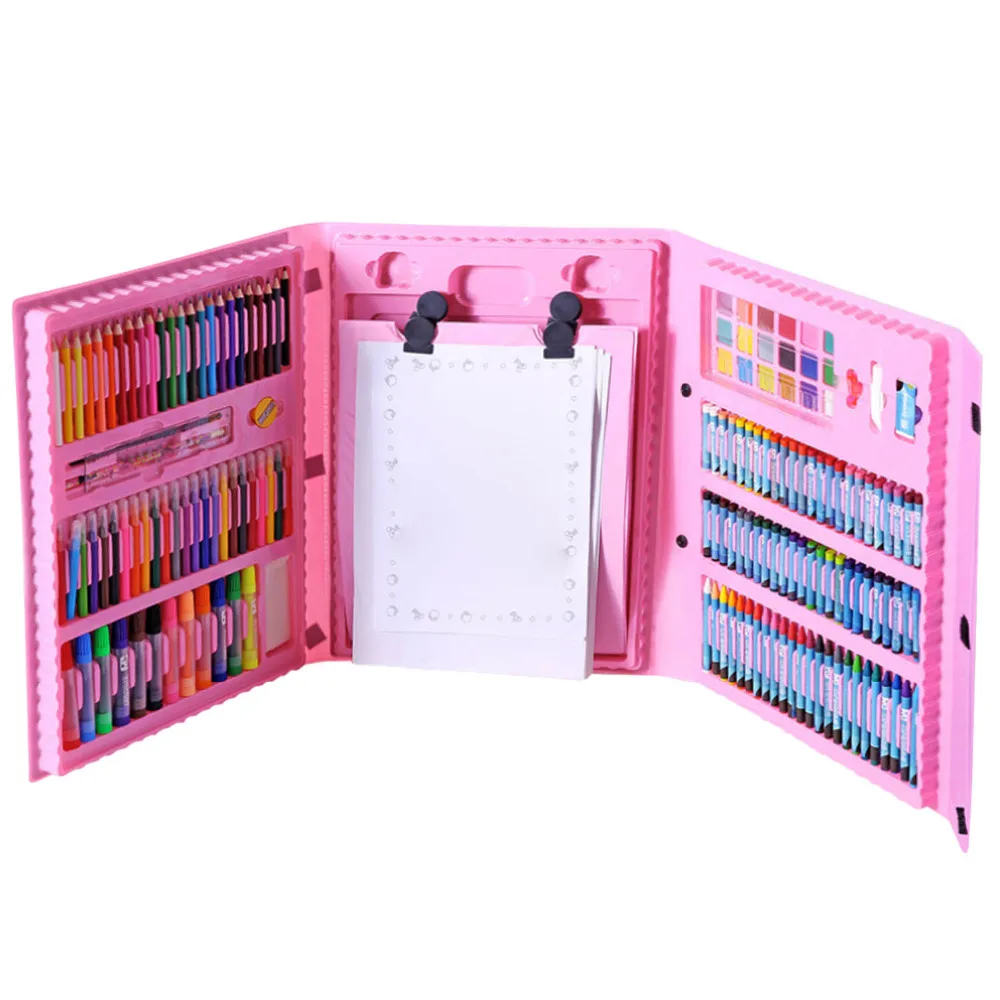 176 шт. цветной карандаш Художественный набор для рисования живопись граффити