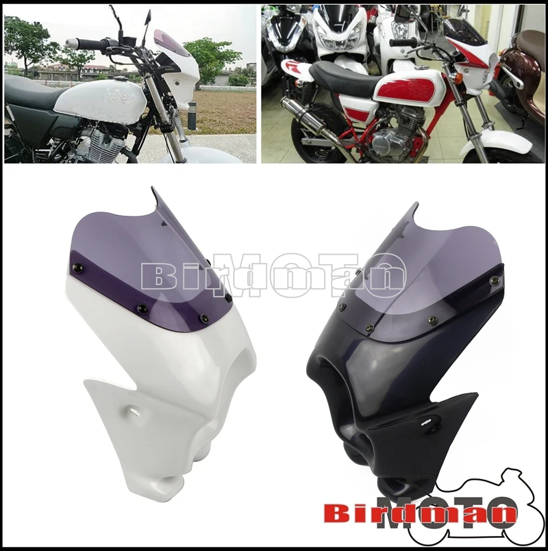 

Передняя фара из стекловолокна 5 "5 дюймов, обтекатель для Suzuki Yamaha Honda DAX CB CD Benri TW TB GS50 50 200 225 CD50 CD90