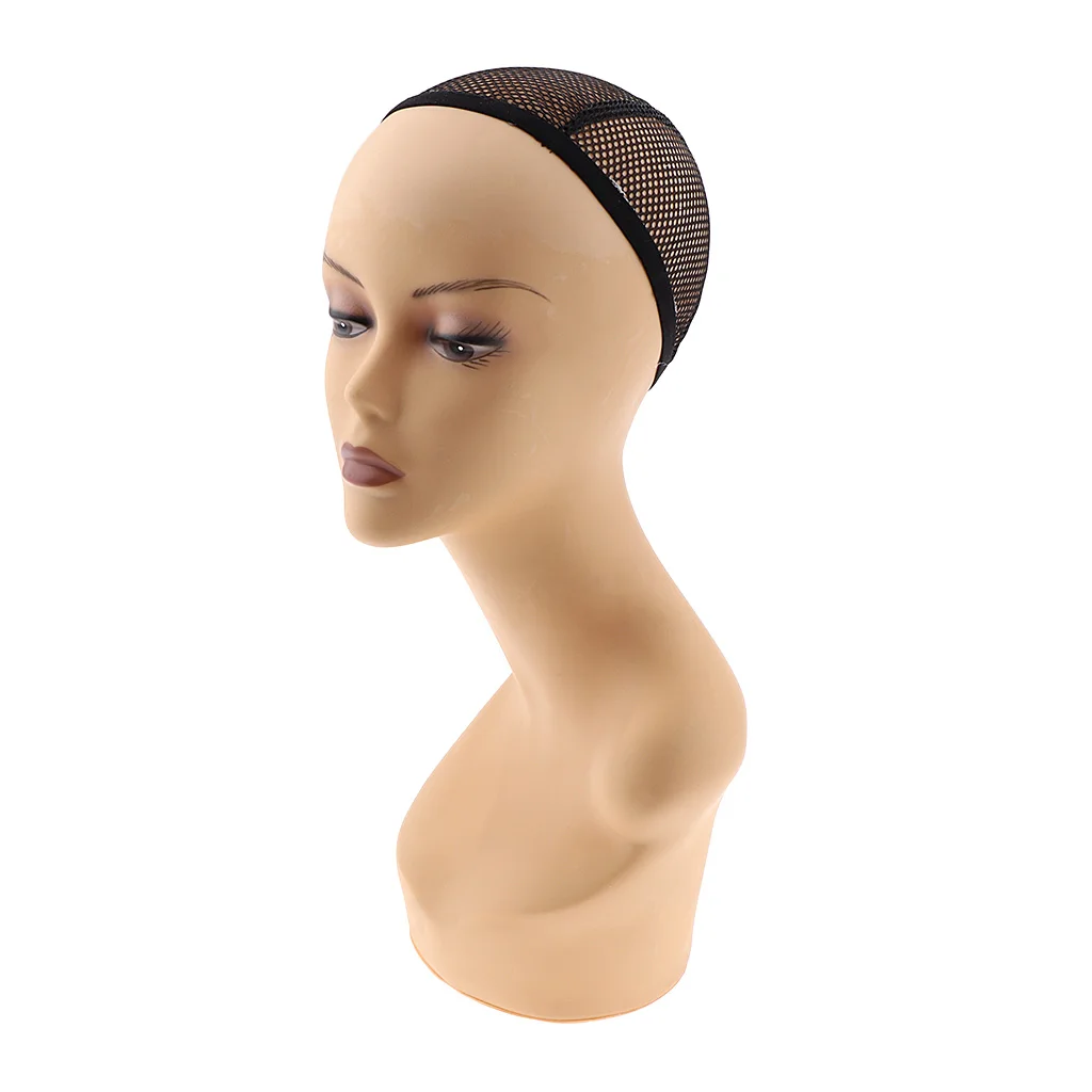 

PRO голова для косметолога манекен, торс парик тренировочный Дисплей Стенд шляпы стеллаж для выставки товаров-свободный стоящий